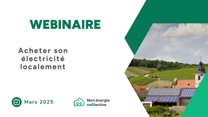 Webinaire: Acheter son électricité localement